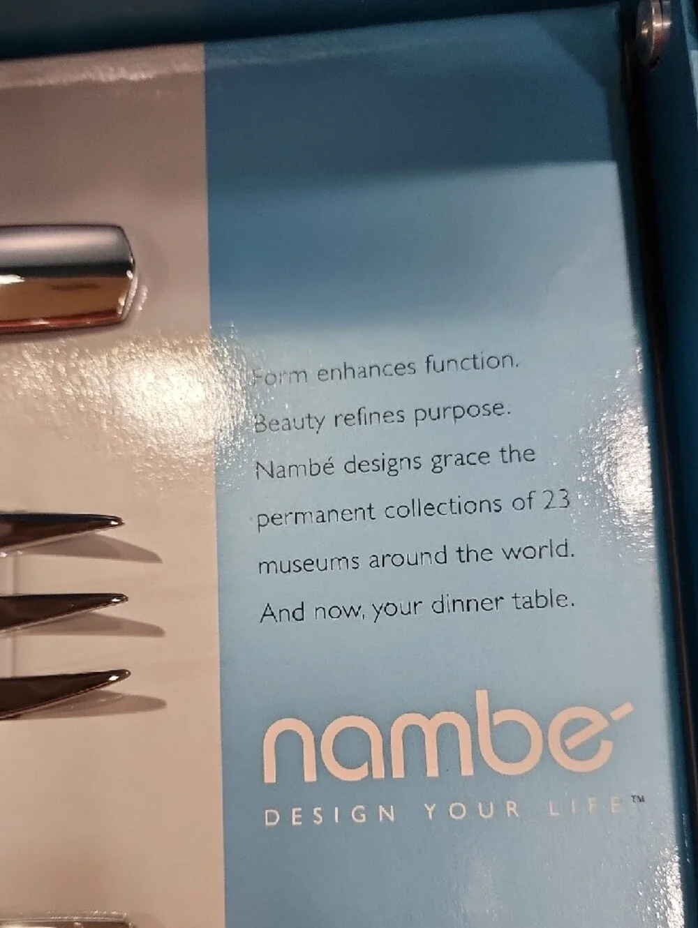 NEW Nambe Designed by Louis Henry 3 Piece Hostess Flatwear Gift Box